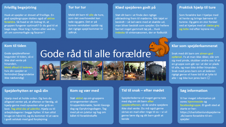 Gode råd til forældrene